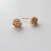 Tiny Knot Stud Earrings  Roselynn's 