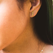 14K Gold Filled Bar Earrings  Roselynn's 