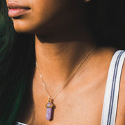 Amethyst Point Necklace  Roselynn's 