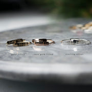 Personalized Skinny Bar Ring  Roselynn's 